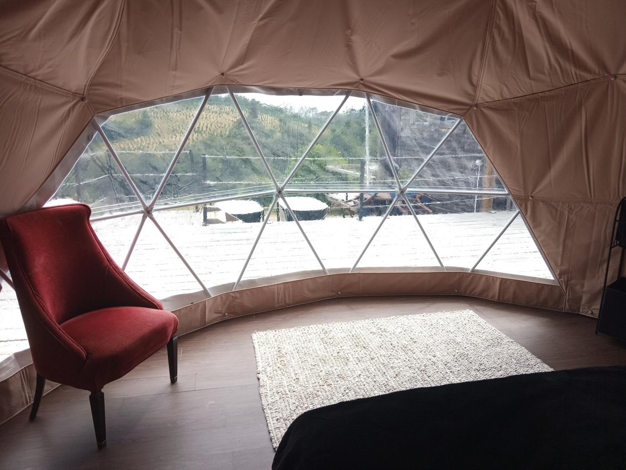 Oakridge Glamping Luxury tent Rotorua